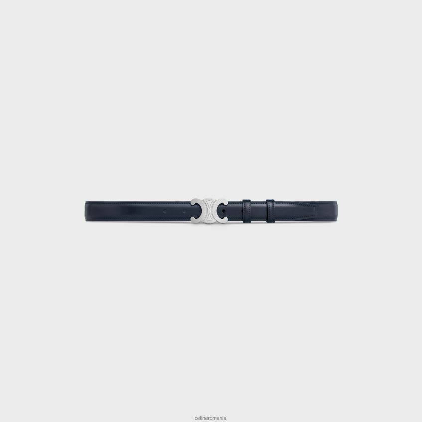 accesorii ro CELINE bărbați centura medie triomphe din piele taurillon 8R6R602200