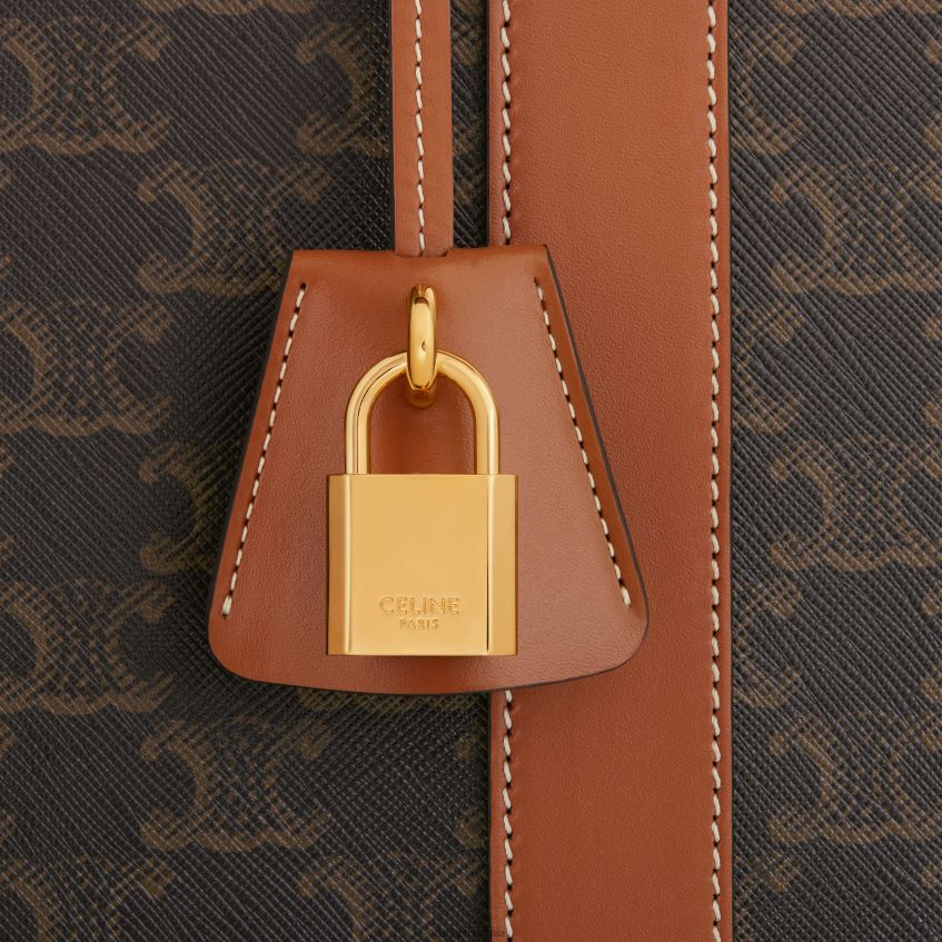 accesorii ro CELINE bărbați bagaje moale 70 din pânză Triomphe și piele de vițel 8R6R601628