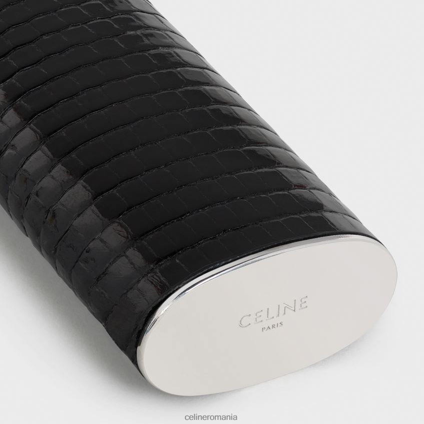 accesorii ro CELINE bărbați carcasă mică pentru brichetă în liră sterlină și șopârlă 8R6R601545