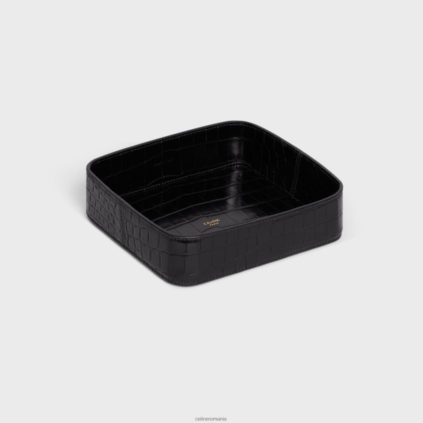accesorii ro CELINE bărbați castron de bibelouri în crocodil 8R6R601531