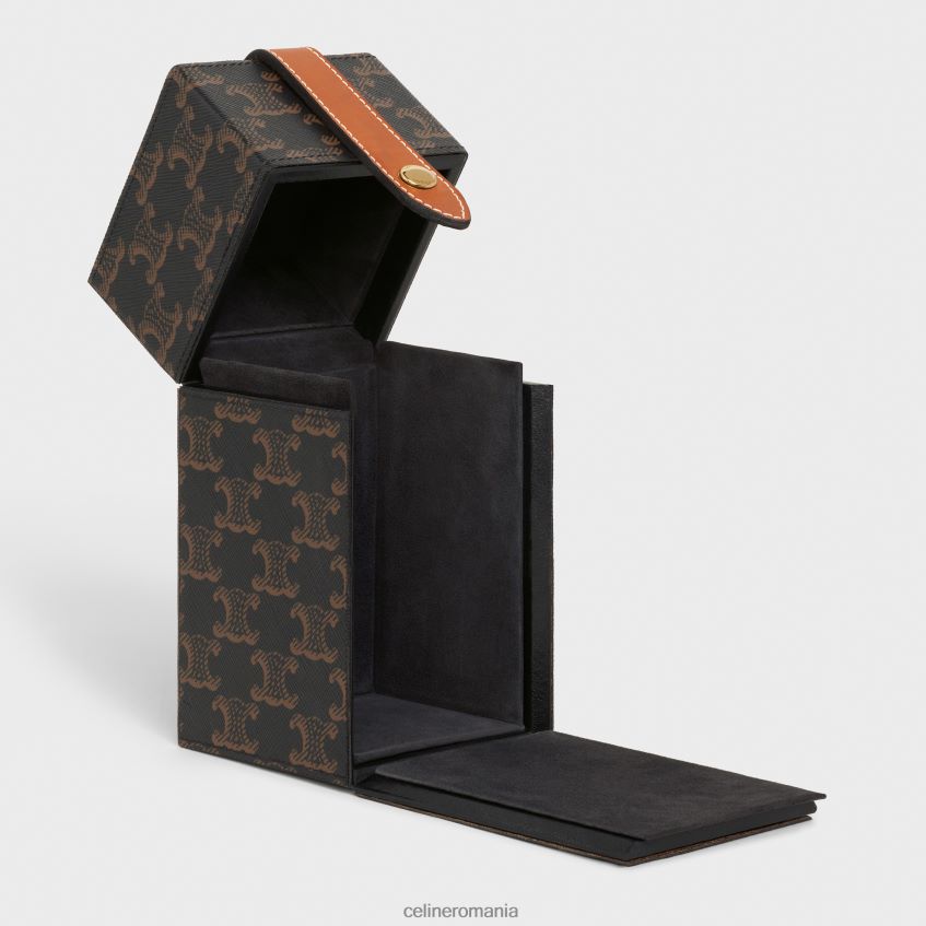 accesorii ro CELINE bărbați cutie 1 parfum 6.8 fl.oz din pânză Triomphe și piele de vițel naturală 8R6R601467