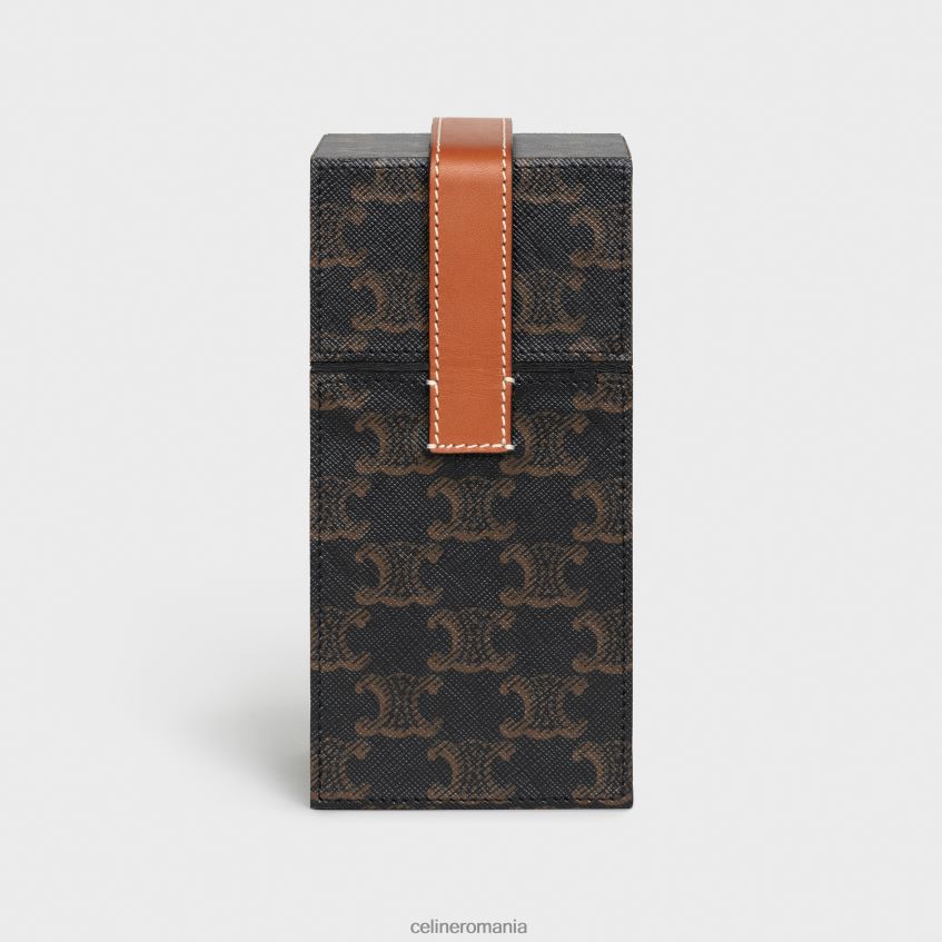 accesorii ro CELINE bărbați cutie 1 parfum 6.8 fl.oz din pânză Triomphe și piele de vițel naturală 8R6R601467