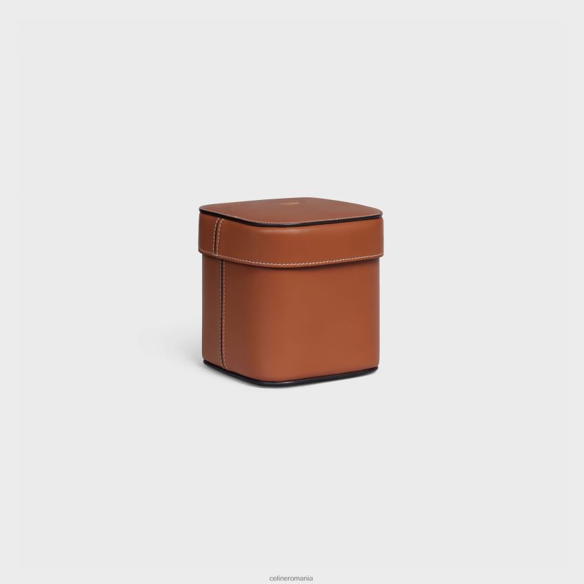 accesorii ro CELINE bărbați cutie mică din piele de vițel lucioasă 8R6R601534