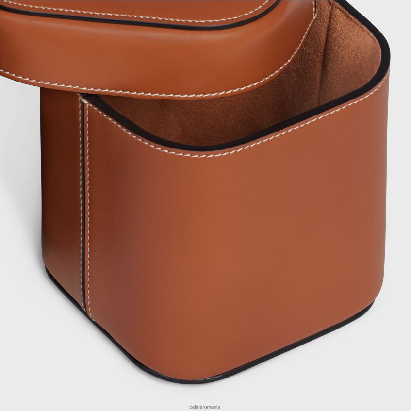 accesorii ro CELINE bărbați cutie mică din piele de vițel lucioasă 8R6R601534