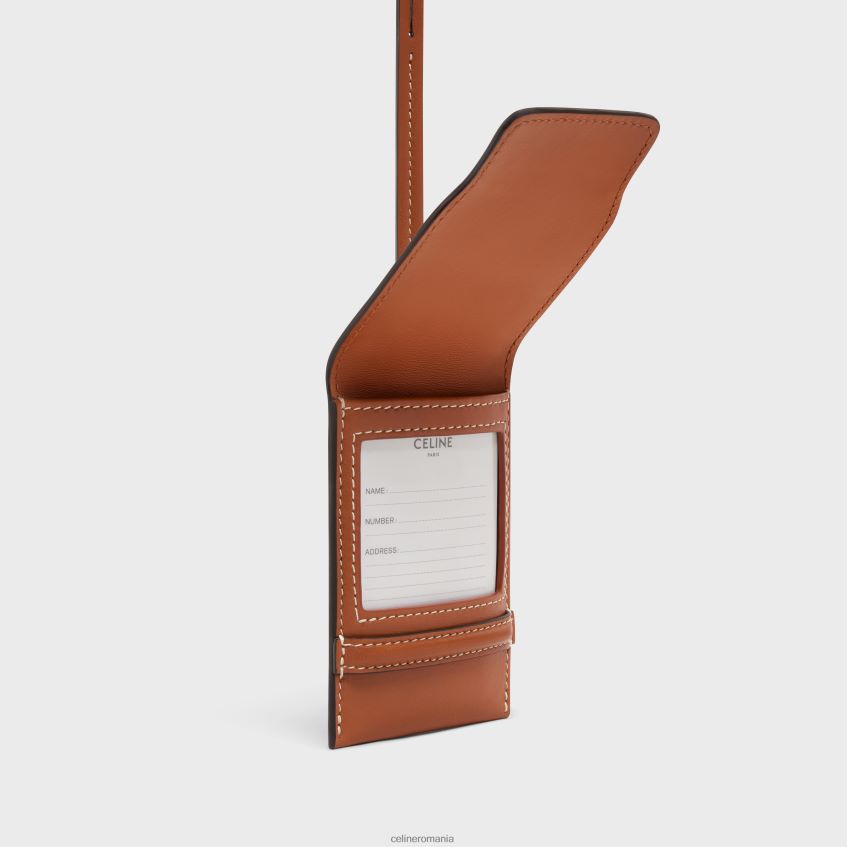 accesorii ro CELINE bărbați etichetă de bagaj din piele de miel 8R6R601634