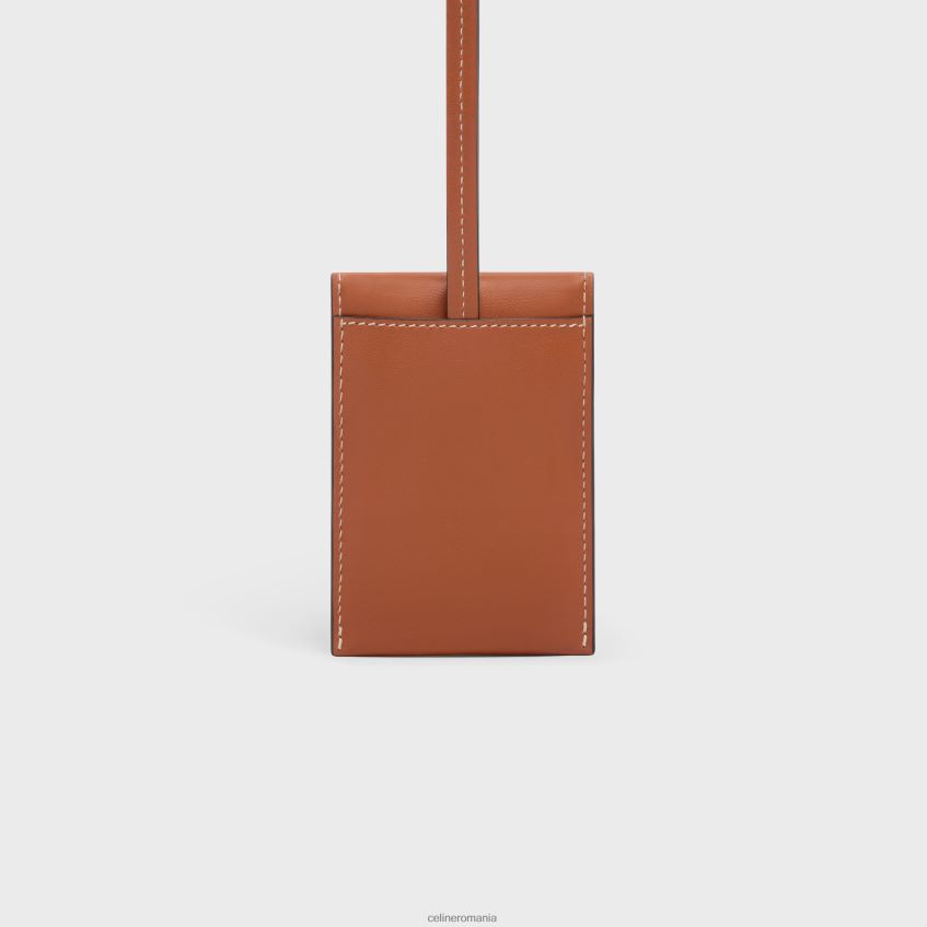 accesorii ro CELINE bărbați etichetă de bagaj din piele de miel 8R6R601634