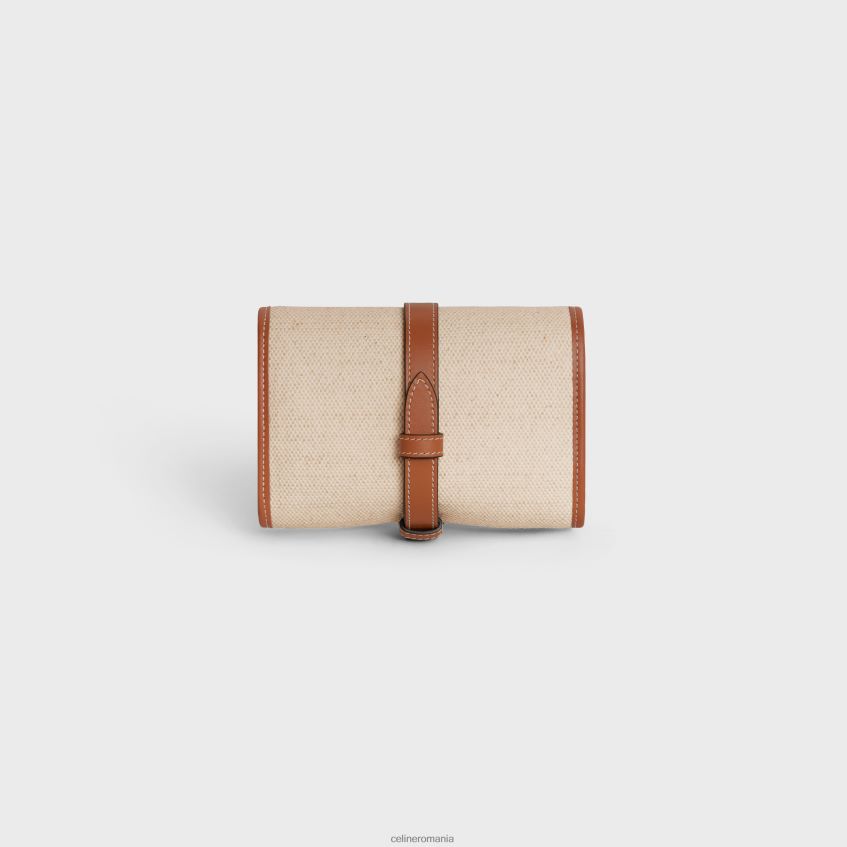 accesorii ro CELINE bărbați husă pentru bijuterii din material textil și piele de vițel 8R6R601595