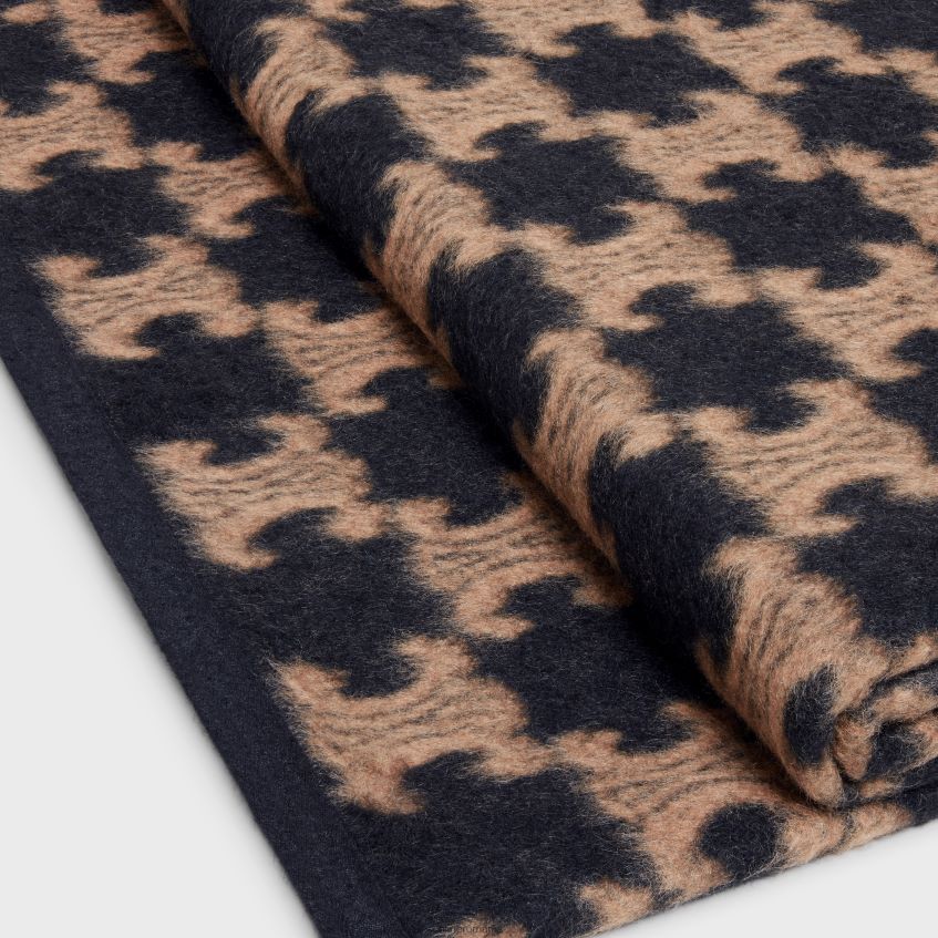 accesorii ro CELINE bărbați pătură și suport pentru pătură din piele de vițel 8R6R601542