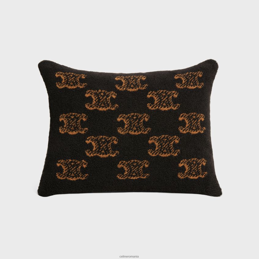 accesorii ro CELINE bărbați perna de plaja din bumbac terry monogram 8R6R601690