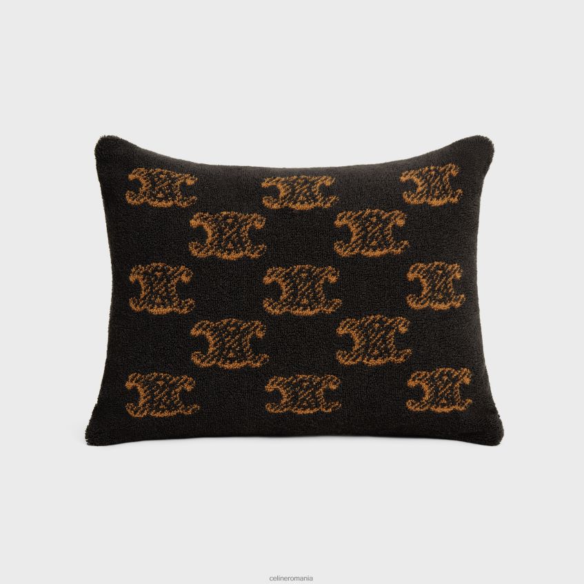 accesorii ro CELINE bărbați perna de plaja din bumbac terry monogram 8R6R601690