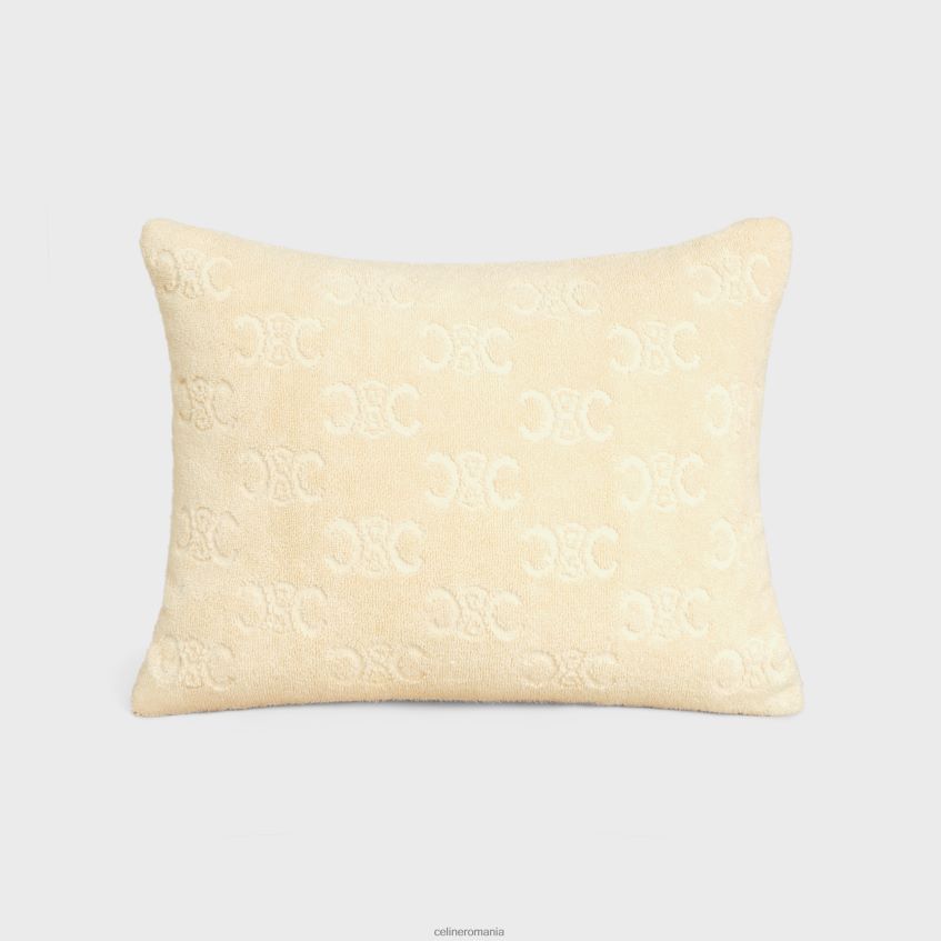 accesorii ro CELINE bărbați perna de plaja din bumbac terry monogram 8R6R601692