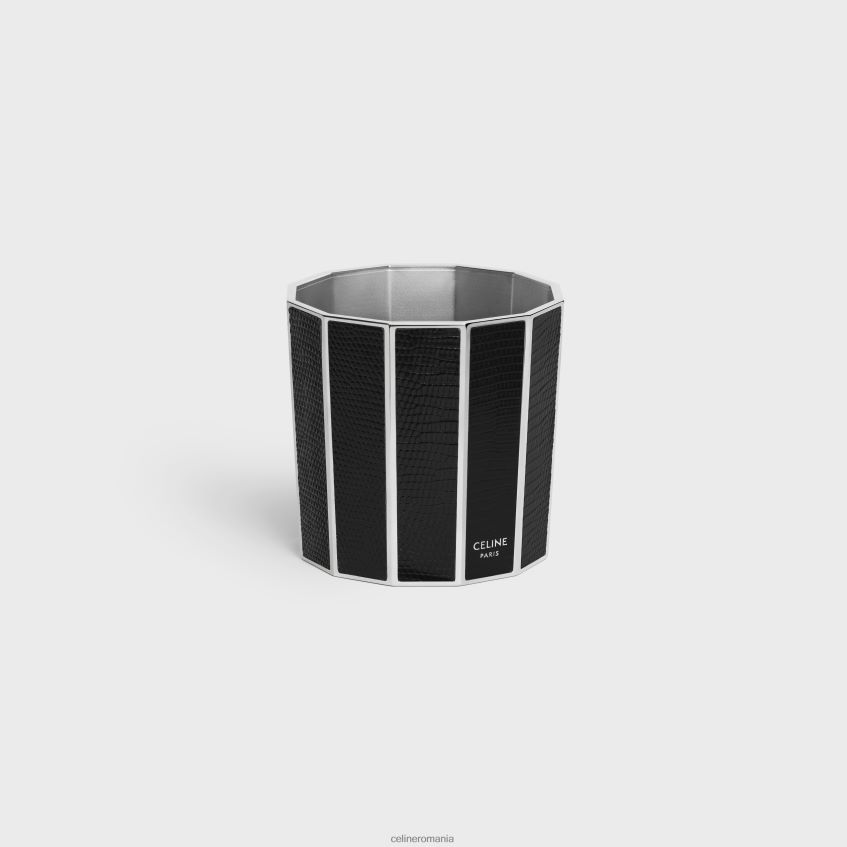 accesorii ro CELINE bărbați suport de lumanare din otel si soparla 8R6R601519