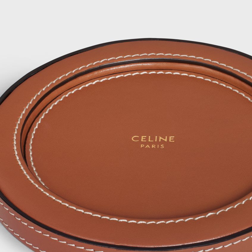 accesorii ro CELINE bărbați suport pentru lumânări din piele de vițel netedă 8R6R601521