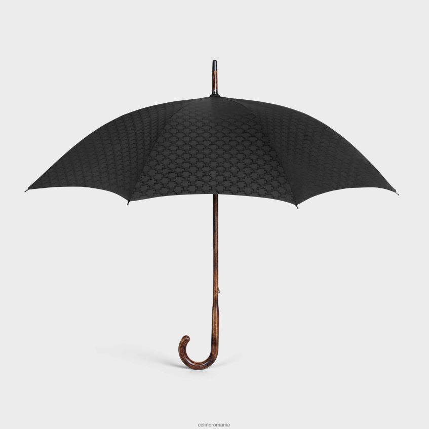 accesorii ro CELINE bărbați umbrela din material textil jacquard triomphe 8R6R601543