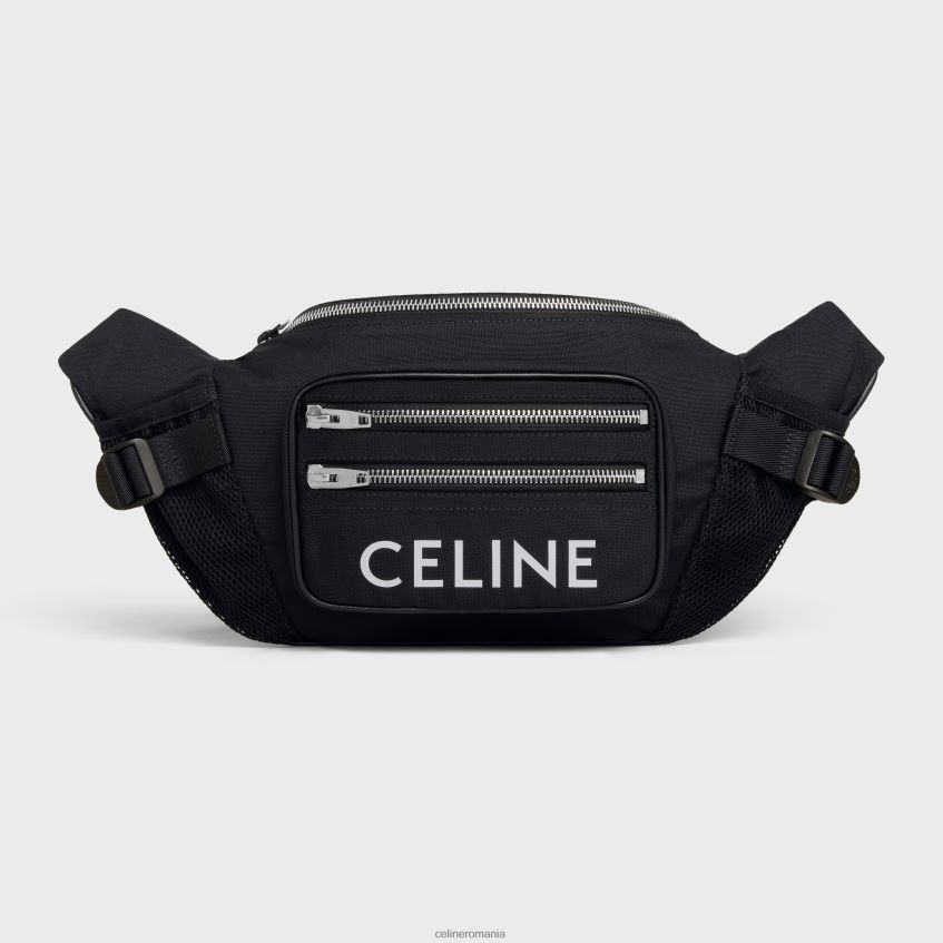 accesorii ro CELINE bărbați geanta curea trekking din nailon cu imprimeu 8R6R602107