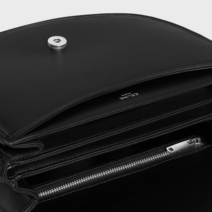 accesorii ro CELINE bărbați medium besace triomphe din piele de vițel naturală suplă 8R6R602105