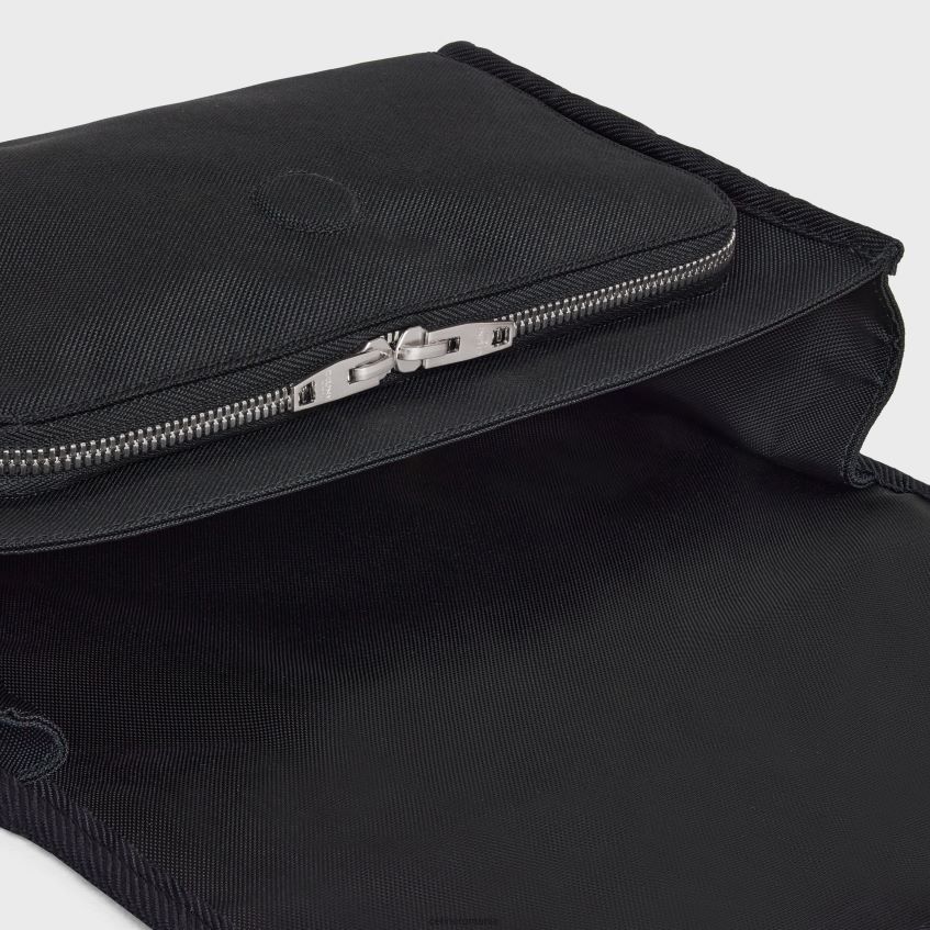 accesorii ro CELINE bărbați messenger trekking mic din nailon cu imprimeu 8R6R602102