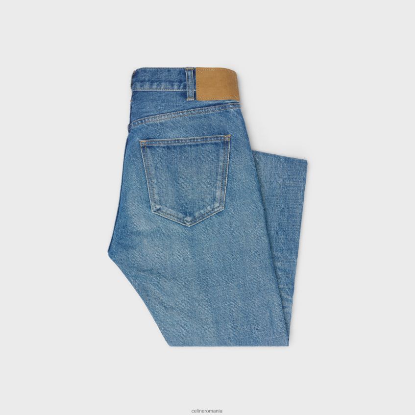 îmbrăcăminte ro CELINE bărbați blugi lou în denim 8R6R601999