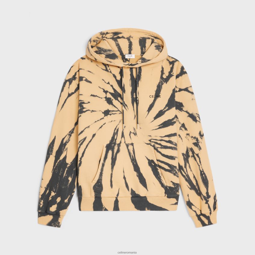 îmbrăcăminte ro CELINE bărbați hanorac largi din fleece de bumbac 8R6R601947