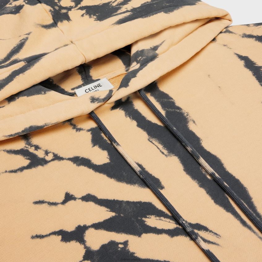 îmbrăcăminte ro CELINE bărbați hanorac largi din fleece de bumbac 8R6R601947