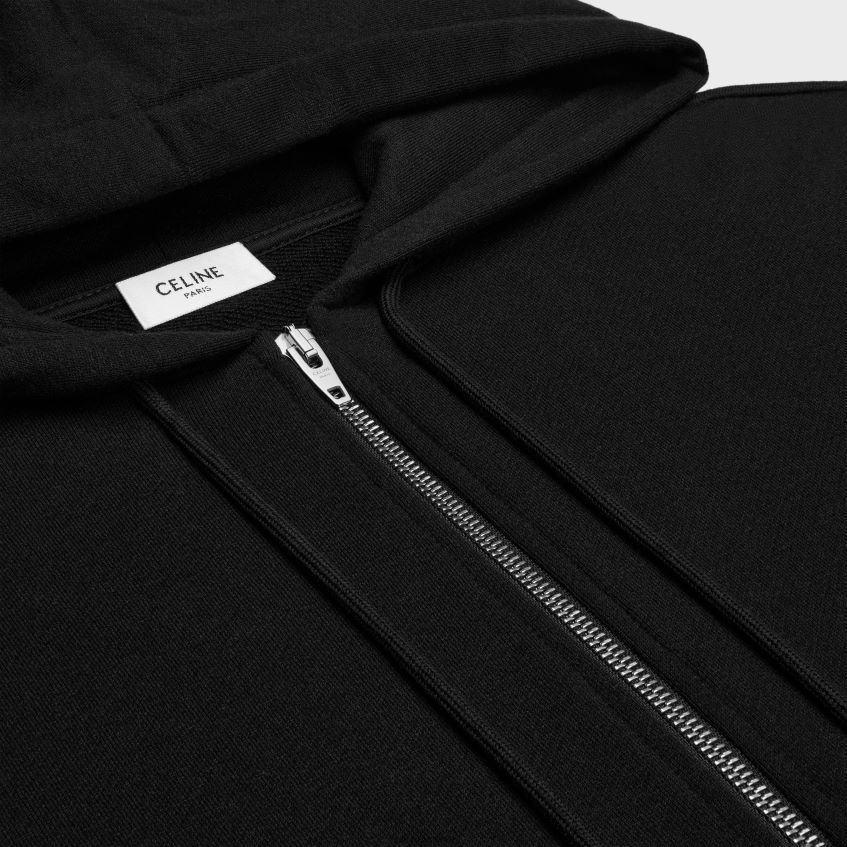 îmbrăcăminte ro CELINE bărbați hanorac triomphe largi din bumbac și cașmir 8R6R601801