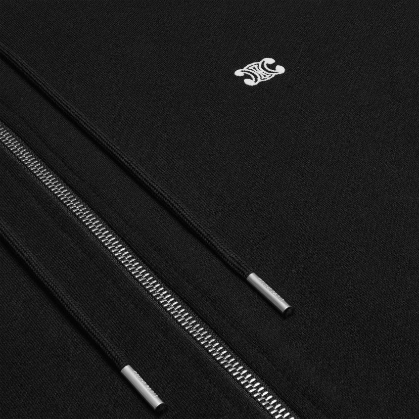 îmbrăcăminte ro CELINE bărbați hanorac triomphe largi din bumbac și cașmir 8R6R601801