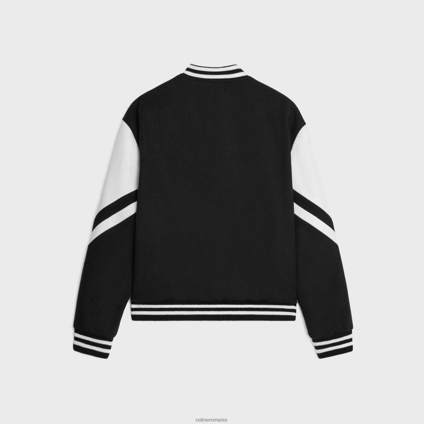 îmbrăcăminte ro CELINE bărbați jachetă de pluș jackson din lână texturată 8R6R601775