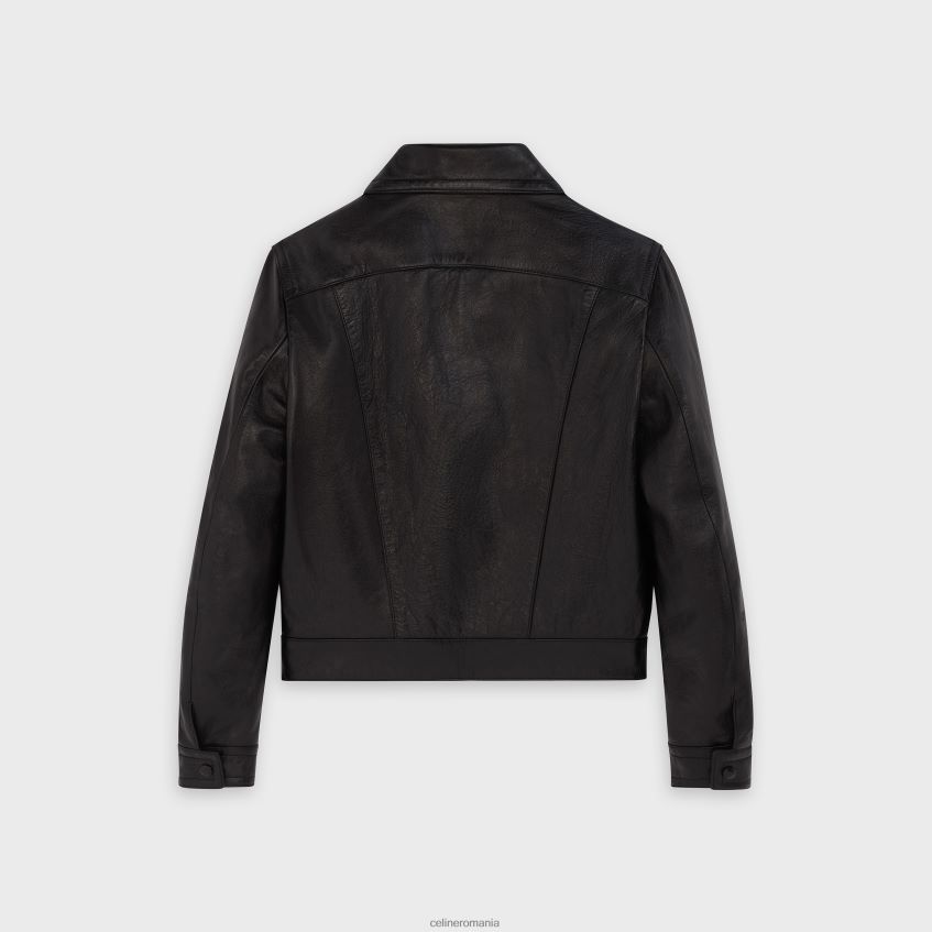 îmbrăcăminte ro CELINE bărbați paul blouson în piele de miel 8R6R601831