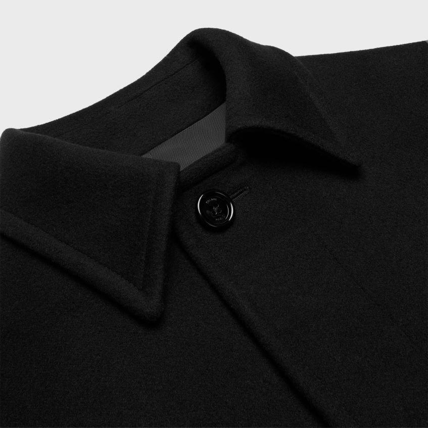 îmbrăcăminte ro CELINE bărbați palton mac din lână cașmir dublă 8R6R601859