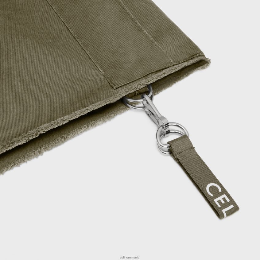 îmbrăcăminte ro CELINE bărbați pantaloni scurți cu bretele din bumbac 8R6R602023