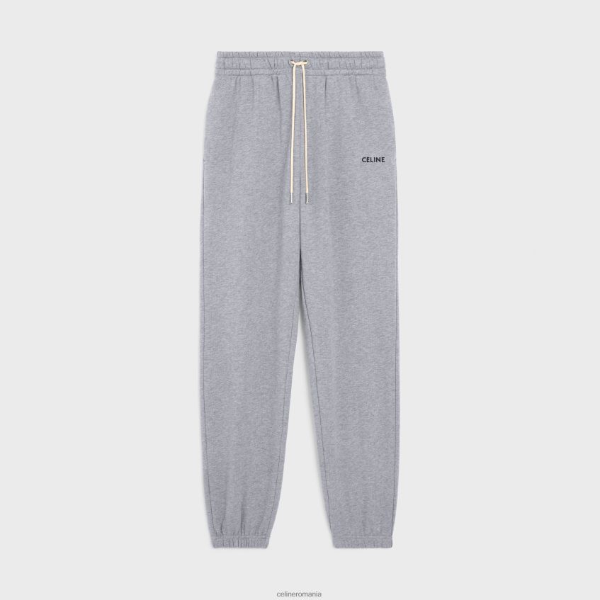 îmbrăcăminte ro CELINE bărbați -pantaloni de sport brodati din bumbac 8R6R602020