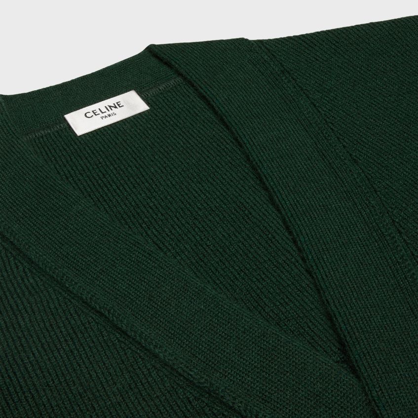 îmbrăcăminte ro CELINE bărbați cardigan paris din lana 8R6R601793