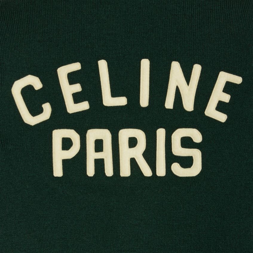 îmbrăcăminte ro CELINE bărbați cardigan paris din lana 8R6R601793