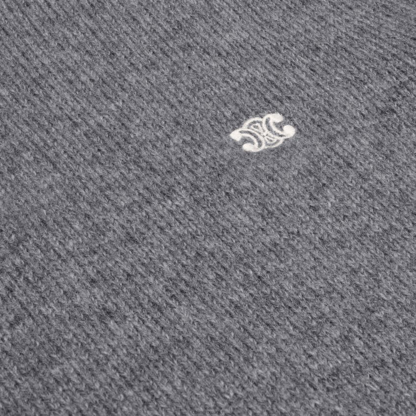 îmbrăcăminte ro CELINE bărbați pulover trucker triomphe din lână și cașmir 8R6R601795