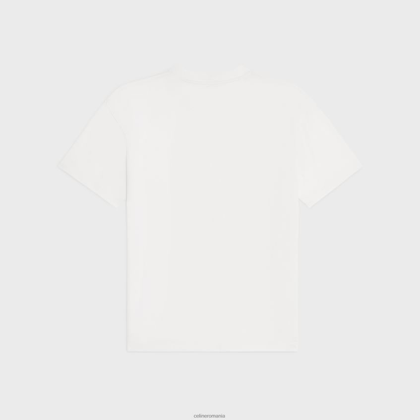 îmbrăcăminte ro CELINE bărbați tricou dash snow din bumbac jerseu 8R6R601814