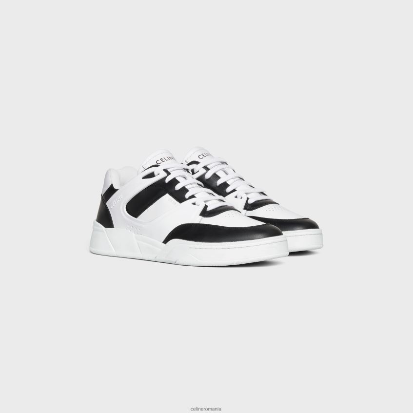 încălţăminte ro CELINE bărbați pantofi sport trainer cr-07 joasă cu șireturi din piele de vițel 8R6R602044