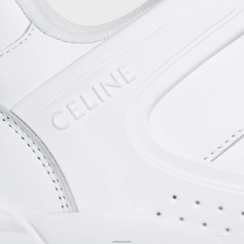 încălţăminte ro CELINE bărbați pantofi sport trainer cr-07 joasă cu șireturi din piele de vițel 8R6R602046