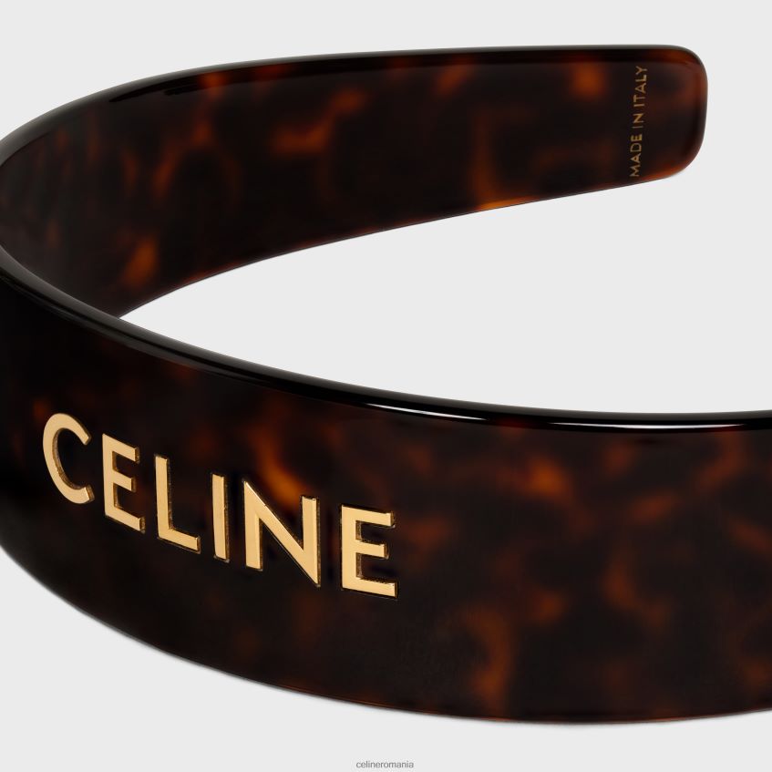 accesorii ro CELINE femei accesorii pentru păr bentita din acetat și oțel 8R6R601247