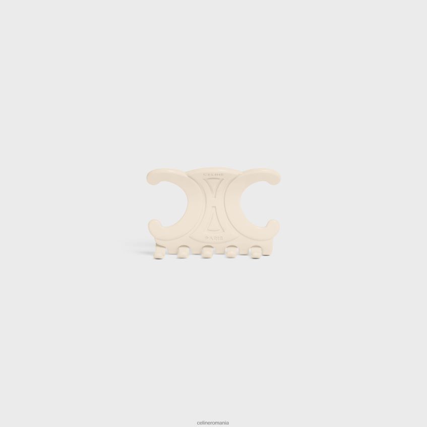 accesorii ro CELINE femei gheară mare de păr triomphe în acetat 8R6R601240