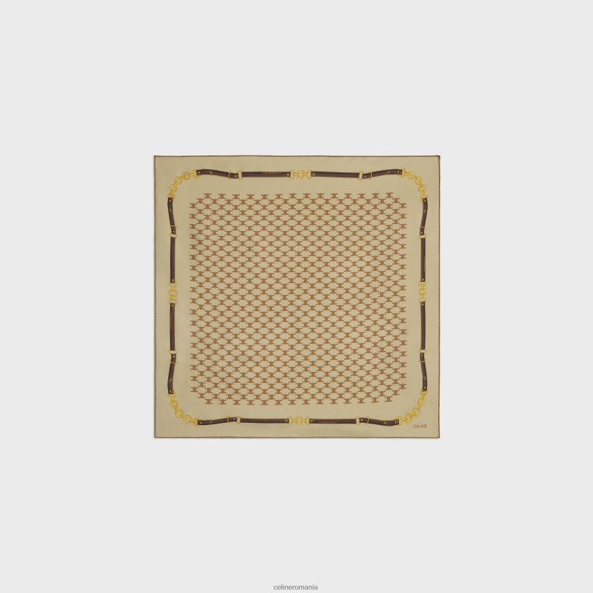 accesorii ro CELINE femei bandana din twill de matase de mostenire 8R6R601216