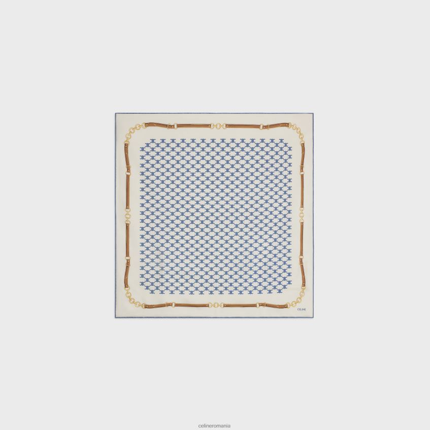 accesorii ro CELINE femei bandana patrimoniu din twill de matase 8R6R601217