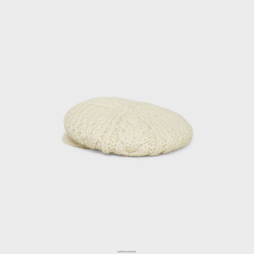 accesorii ro CELINE femei beretă din lână mohair aran 8R6R601188