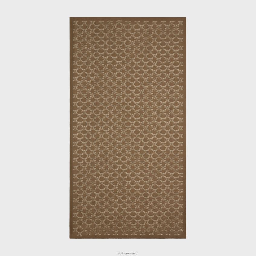 accesorii ro CELINE femei furat în muselină de cașmir monogramă 8R6R601196