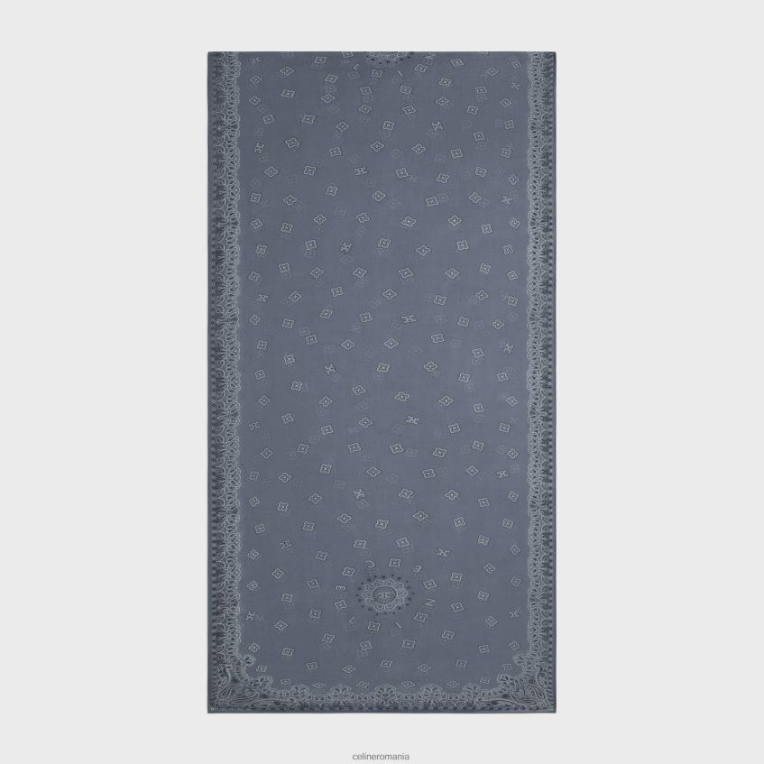 accesorii ro CELINE femei furat în muselină florală de cașmir 8R6R601051