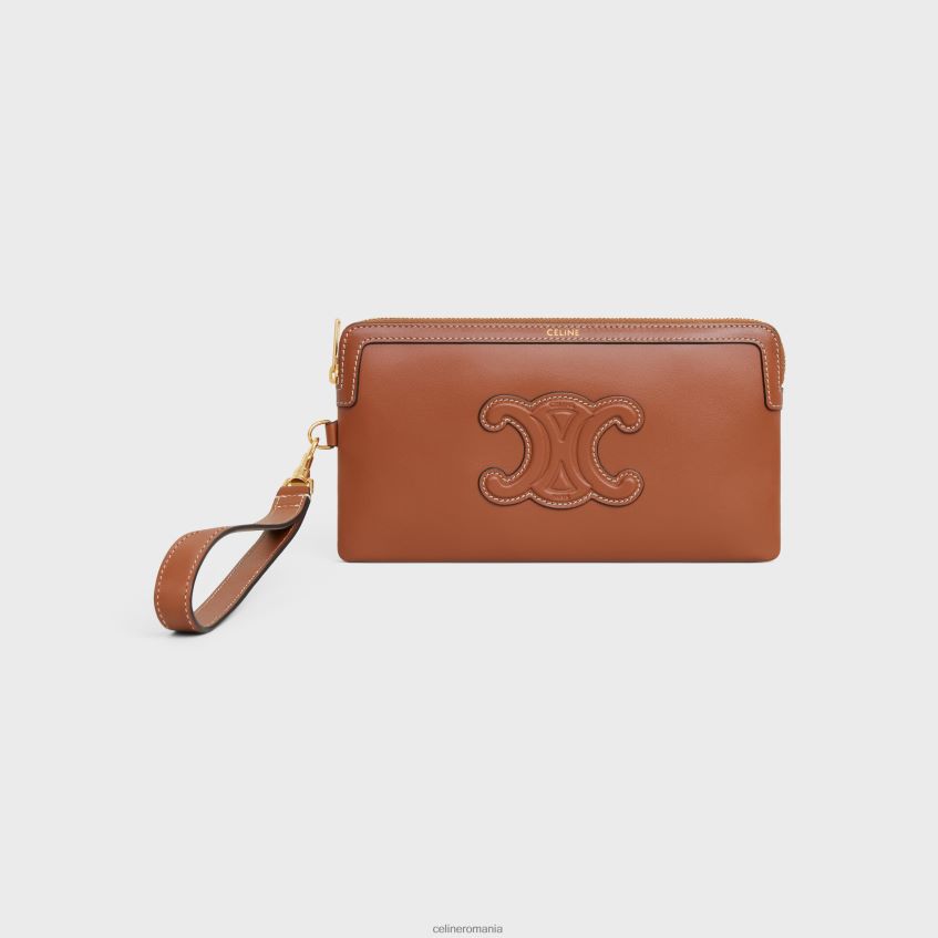 accesorii ro CELINE femei husă lungă cu curea din piele de vițel netedă 8R6R60435