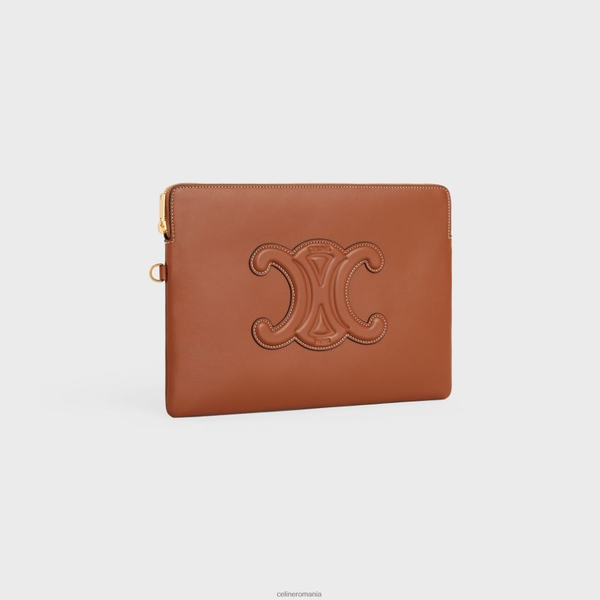 accesorii ro CELINE femei husă mică cu curea triomphe din piele de vițel netedă 8R6R60402