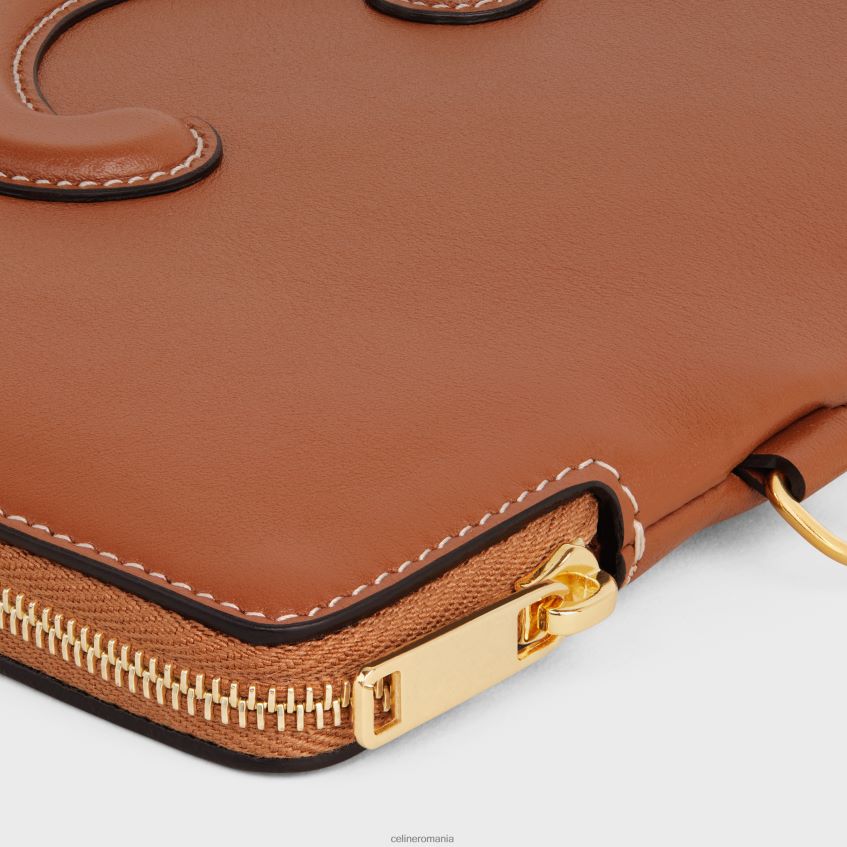 accesorii ro CELINE femei husă mică cu curea triomphe din piele de vițel netedă 8R6R60402