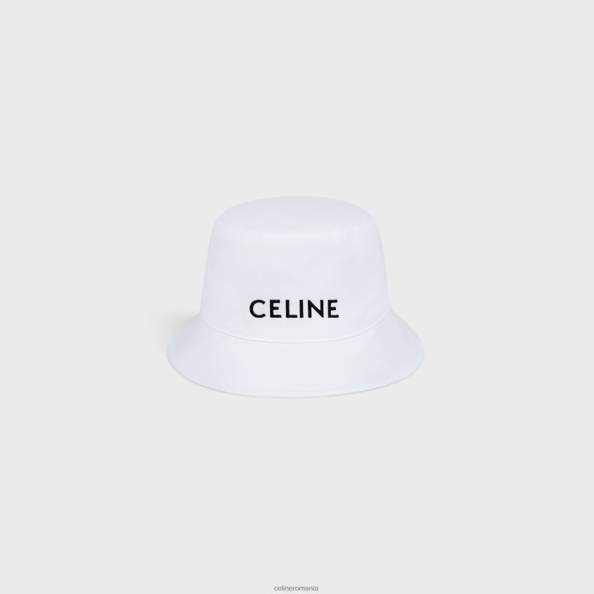 accesorii ro CELINE bărbați pălărie de găleată din bumbac 8R6R602251