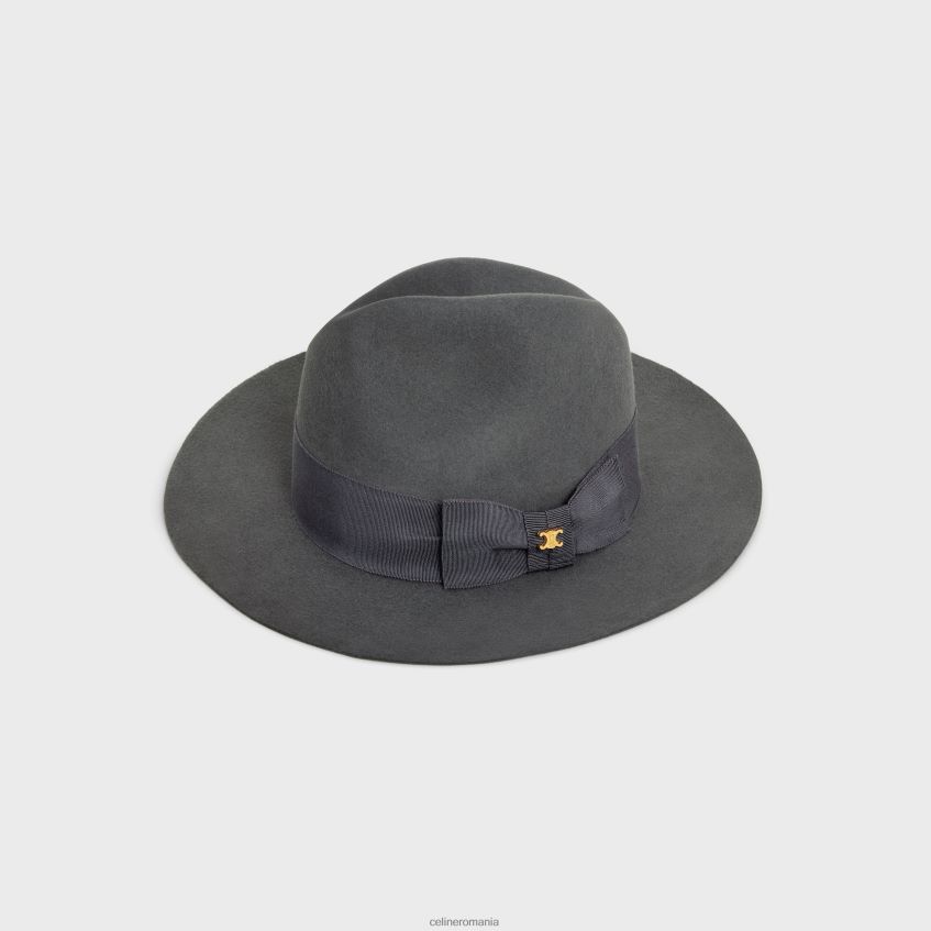 accesorii ro CELINE femei pălărie fedora în pâslă 8R6R601194