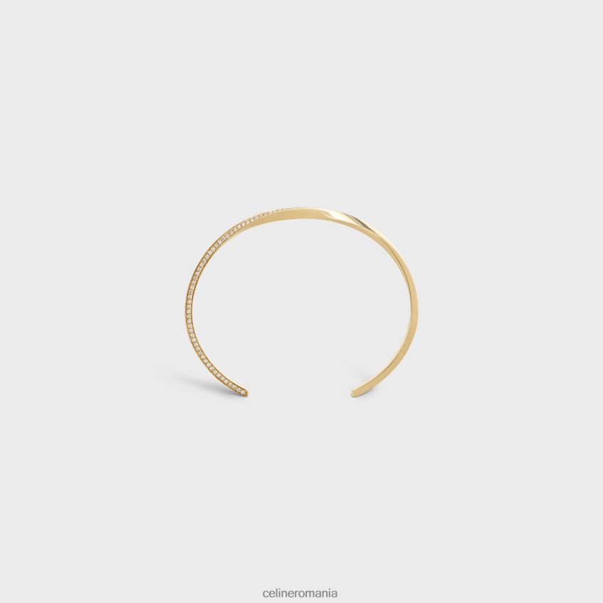 accesorii ro CELINE femei brățară de torsiune din diamante 8R6R601405